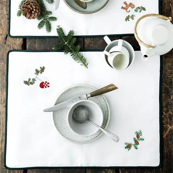 Langkilde & Søn - Julebrikke med hjerte - 38 x 50 cm.